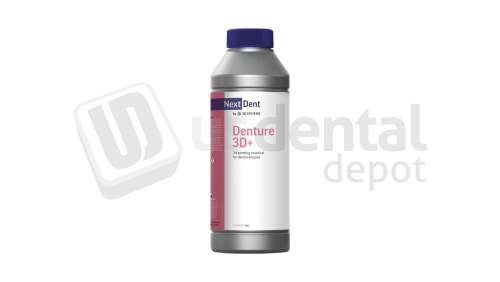 NEXTDENT - DENTURE 3D+ / Red Pink (Class 2A - 1000gr) - #NDD3RP01000