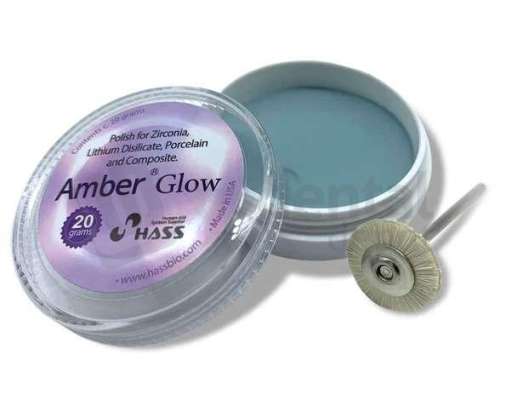HASS - AMBER GLOW Diamond Polishing Paste- 20g  SUPER FINE  Mfg.#AGLOW-20
