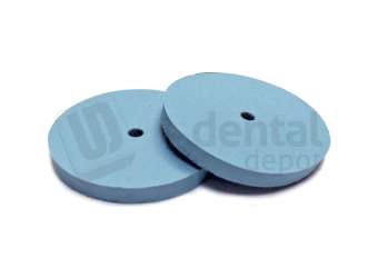 BESQUAL  Silicon Unmounted Wheel Fine Blue - Use for pre-polishing porcelains and metals - High Luster Wheels, BLUE, Fine  Grit  - # 206-103