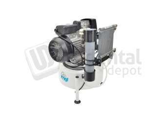 MGF Compressors - 30/7 Prime M - 110V - Dental Compressor w/Dryer ( membrane T6) - # PR-OF100-024-M-110-UL