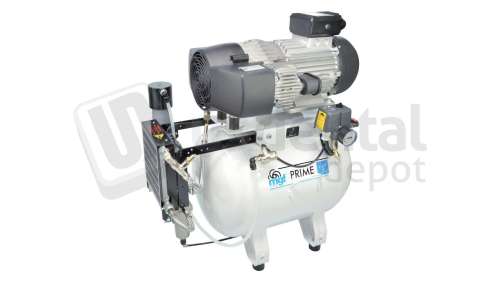 MGF Compressors - 50/15 Prime M - 220V - Dental Compressor w/Dryer ( membrane T6) - # PR-OF200-040-M-6-UL