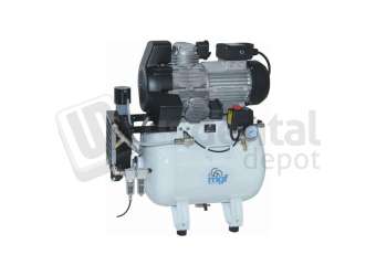 MGF Compressors - 50/25 Prime M - Dental Compressor w/Dryer ( membrane T6) - # PR-OF300-040-M-6-UL
