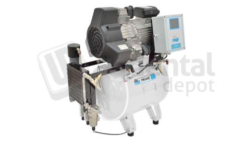 MGF Compressors - 50/25 Prime M w/ IoT - Dental Compressor w/Dryer ( membrane T6) - # PR-OF300-040-M-6-UL-IoT