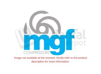 MGF Compressors - 45/15 Tandem Prime M w/ IoT - Dental Compressor w/Dryer ( membrane T6) - # PR-OF200-045-M-UL