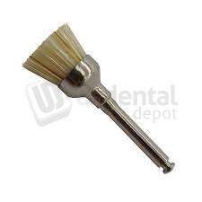ECCO - Prophy Brushes RA Latch Type Bowl /Cup shape  - Natural Goat Hair - 100pk