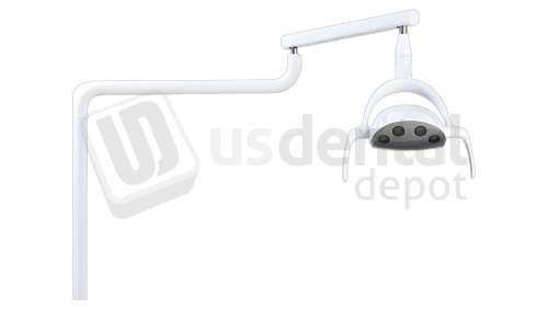 ADS Dental Systems - 30" Post mount Whale LED Dental Light - # A0602600