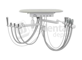 ADS Dental Systems - Rear delivery unit with arm and table - # A0503542