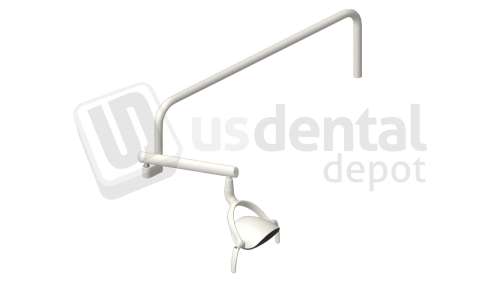 ADS Dental Systems - Cabinet mount Whale LED Dental Light (cabinet not included) - # A0601604