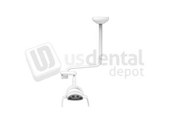 ADS Dental Systems - 8' Ceiling mount Whale LED Dental Light - # A0601601