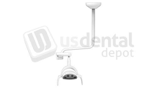 ADS Dental Systems - 8' Ceiling mount Whale LED Dental Light - # A0601601