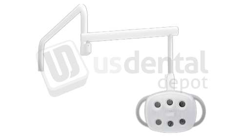ADS Dental Systems - Cabinet mount Amber II LED Dental Light (Cabinet Not Included) - # A0601674