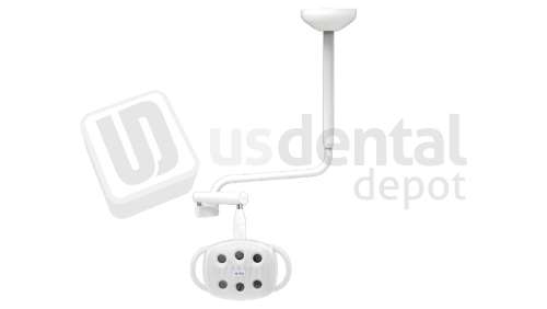 ADS Dental Systems - 10' Ceiling mount Amber II LED Dental Light - # A0601673
