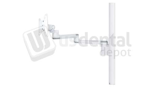 ADS Dental Systems - ADS Post mount monitor bracket Accessories Option - # A120501