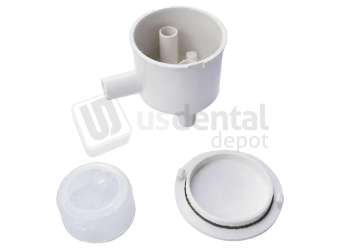 ADS Dental Systems - Vacuum Canister, Side Port (0.D 2-1/8" traps) Vacuum - # A121451