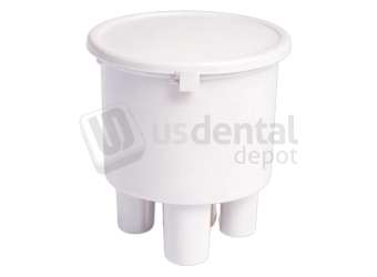 ADS Dental Systems - Vacuum Canister, Bottom Port (5/8 O.D.DRAIN) Vacuum - # A121609