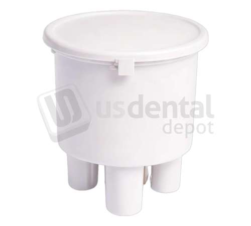 ADS Dental Systems - Vacuum Canister, Bottom Port (5/8 O.D.DRAIN) Vacuum - # A121609
