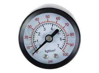 ADS Dental Systems - 2" Pressure Gauge for side box for Classic100/Classic101/Beyond300/Beyond301 Valves & Tubings - # 8023635