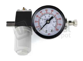 ADS Dental Systems - Economy Filter/Reg Master Shut-off Air Assembly Valves & Tubings - # A121611