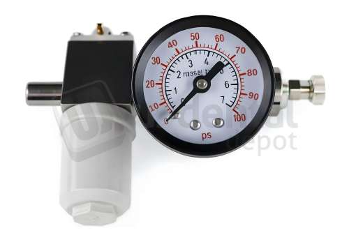 ADS Dental Systems - Economy Filter/Reg Master Shut-off Air Assembly Valves & Tubings - # A121611