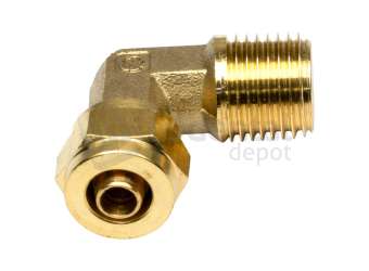 ADS Dental Systems - Male Connector N03-C1025 (Brass) Hardware - # 8015646A