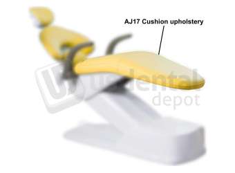 ADS Dental Systems - AJ17 Cushion Color U12 Lemon Yellow Upholstery - # 8020899