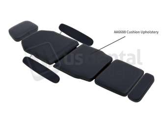 ADS Dental Systems - AA6688 Cushion Upholstery Color U14 Black Upholstery - # 8601343
