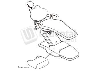 ADS Dental Systems - Front cover for AJ16/AJ19 Upholstery - # 8022864A