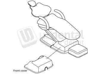 ADS Dental Systems - Front cover for AJ12 Upholstery - # 8020209C