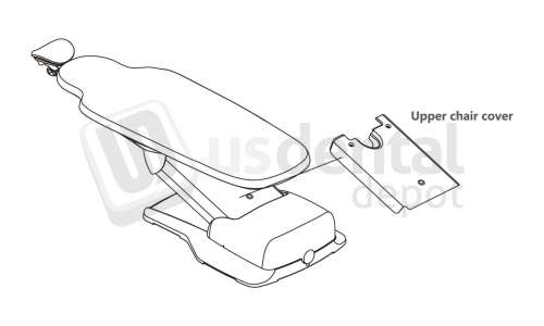 ADS Dental Systems - Upper chair cover  for AJ15/AJ16/AJ19 Upholstery - # A121408