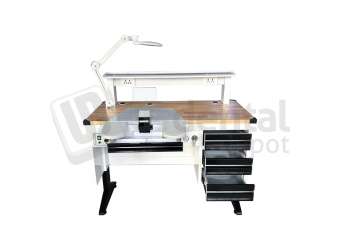 DIGITECH  INDIVIDUAL WORKSTATION 1.2mts ( 4 ft ) - Dust Collector , Led Light - # DIG-001