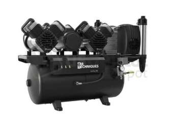 AIR TECHNIQUES  - AirStar 70 Dental Air Compressor - OILESS - with DRYER - # AS70