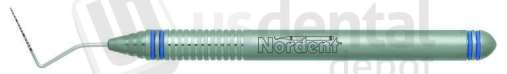 NORDENT - Expro, DE, Color Coded, Probe UNC #N12 (1-12 mm) - WHO Ball Tip "PSR" (3.5-5.5-8.5-11.5 mm), DuraLite ColorRings Handle - # CEPCN12-WHO