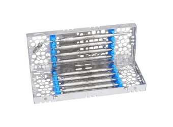 NORDENT - Cassette, Double Sided, Medium, 16 Instruments, SE Bottom Rail, Blue - # CHD2-16N1S