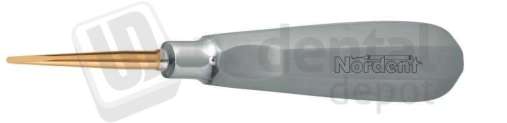 NORDENT - Root Tip Elevator, SE, Heidbrink #2 (Left), Titanium Nitride Coated - # ER2T