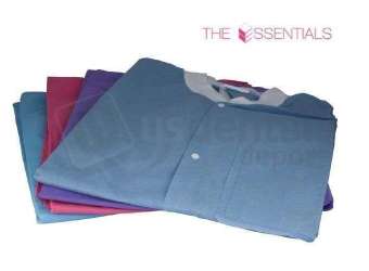 3D-DENTAL - ESSENTIALS Lab Coats Ceil BLUE SMALL 10/Bag - #   #