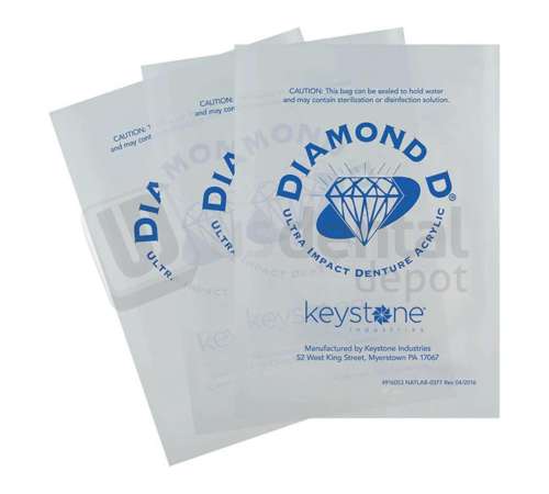KEYSTONE - Diamond-D Mylar Pouches 100pk - # 1013047
