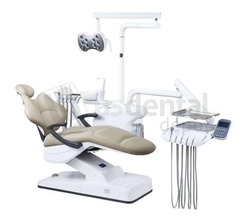 ADC - ADC - HYBRID S8000 - Complete Package  Side Mount  Dental Chair Kit 4Holes BEIGE - ASSISTANT CONTROL PAD - RIGHT HANDED -  Includes FREE DOCTORS STOOL -    # S8000