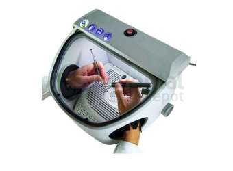 MESTRA - ECLIPSE Work Box Finishing WorkStation - More enclosed window - #80216