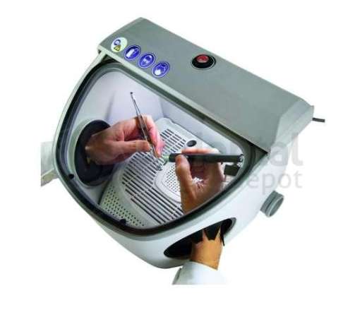 MESTRA - ECLIPSE Work Box Finishing WorkStation - More enclosed window - #80216