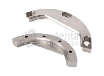 iMES iCORE - Clamping jaw set 25mm blank - # 526100-0025