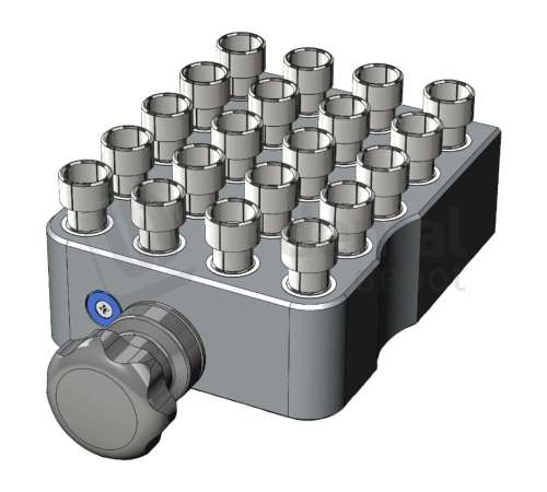 iMES iCORE - Tool change unit, blue - # 511018-9000b