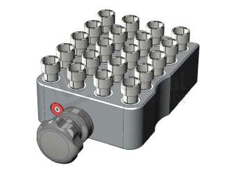 iMES iCORE - Tool change unit, red - # 511018-9000r