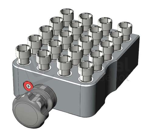 iMES iCORE - Tool change unit, red - # 511018-9000r