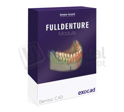 iMES iCORE - exocad FullDenture - # 537060-0119