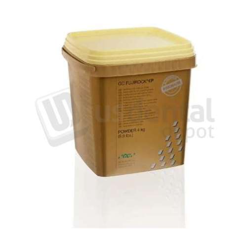 GC Fujirock EP PREMIUM  TYPE-IV ( TYPE-4 ) Synthetic Die and Stone Model Material, Topaz PASTEL YELLOW , 4kg - #890364