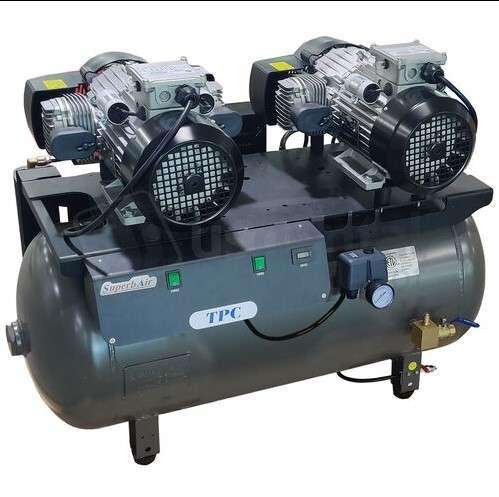 TPC  -  Superb Air Compressor - OILESS - 3hp 220V 5 users Twin - # DC8226