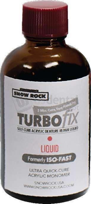 SNOW ROCK - TurboFix Liquid Only - Use with both Base and Tooth Powdrs - # TF5476