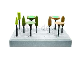 BESQUAL - Glass-Ceramic Polishing Kit - HP 2.35mm Shank - # 250-4310