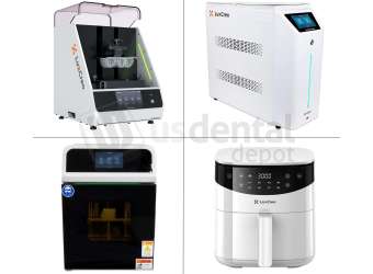 LUXCreo - iiLux Pro Dental solution including printer, wash, cure, oven, Design Software 1 year, Production Flow, Clear Aligner resin, Model resin, Reference models and all necessary accessories.- ( optional add DCA 1kg x 4 ( invoiced apart )     # HP-PD3C2-MP1-US0