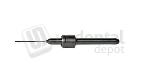 ATTRITOR - PREMIUM  - AMANN GIRRBACH Cad/Cam Bur DC round 0.6mm head - 3mm Shank - 47mm lengh - 2 blades ( Zirconia + Pmma + Hybrids ) - # AG-D0.6-2BLPrem   ( works  900-1000 units )